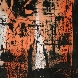 1991-1992 Tavola cronologica. Acrilico su tela, 70x96