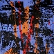 1992-1995 Intarsi di acqua e terra. Acrilico su tela, 71x110