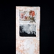 2001 Finestra dell'anima. Legno, vetro e affresco, 71x188x56 .retro