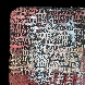 1997 Brusio di parole. Terracotta policroma,34x35.5