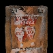 1999 Ritorno felice. Terracotta policroma, 16x35